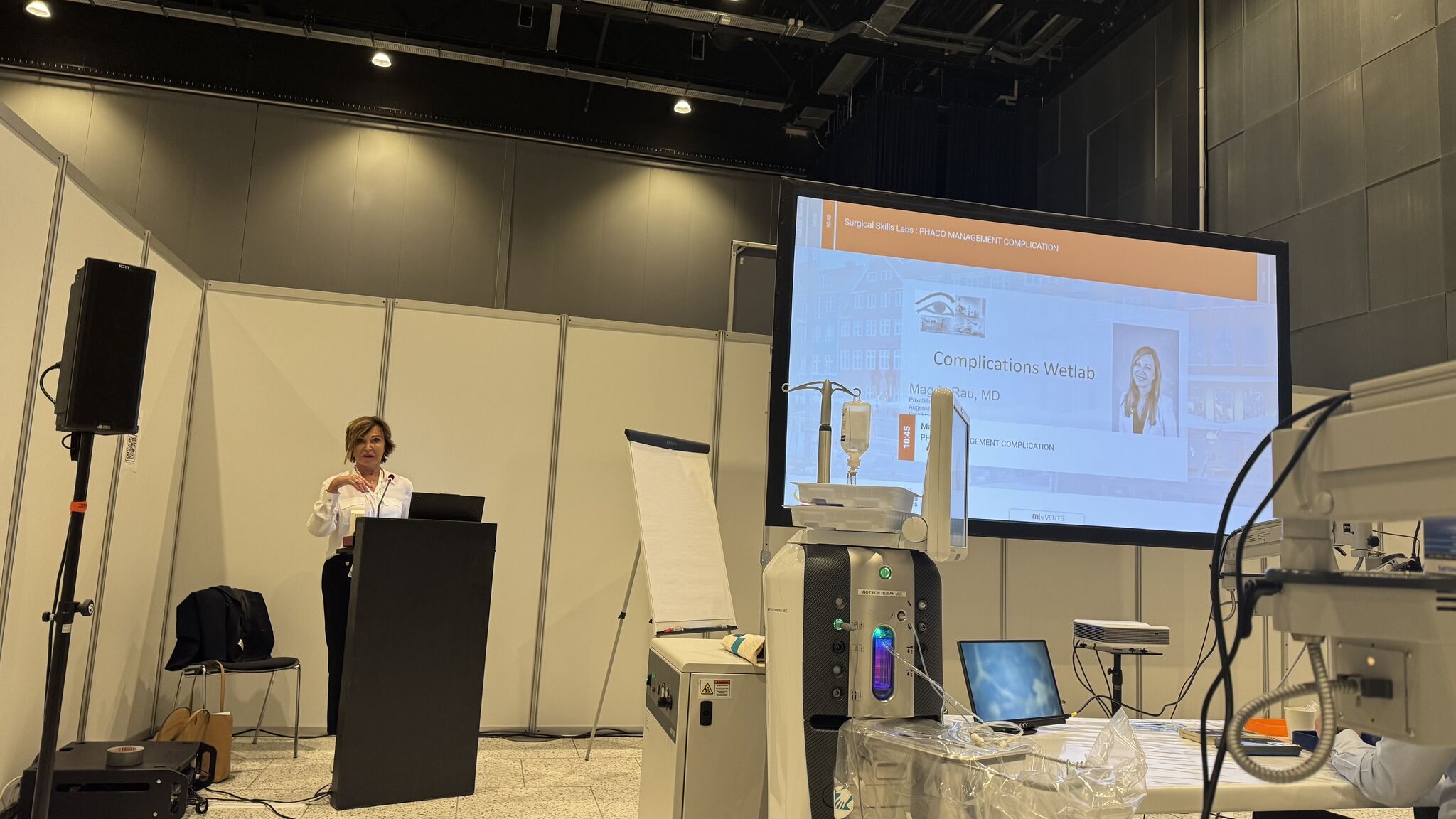 Dr. Magda Rau 2025 ESCRS Copenhagen Dr. Magda Rau 2025 ESCRS Copenhagen