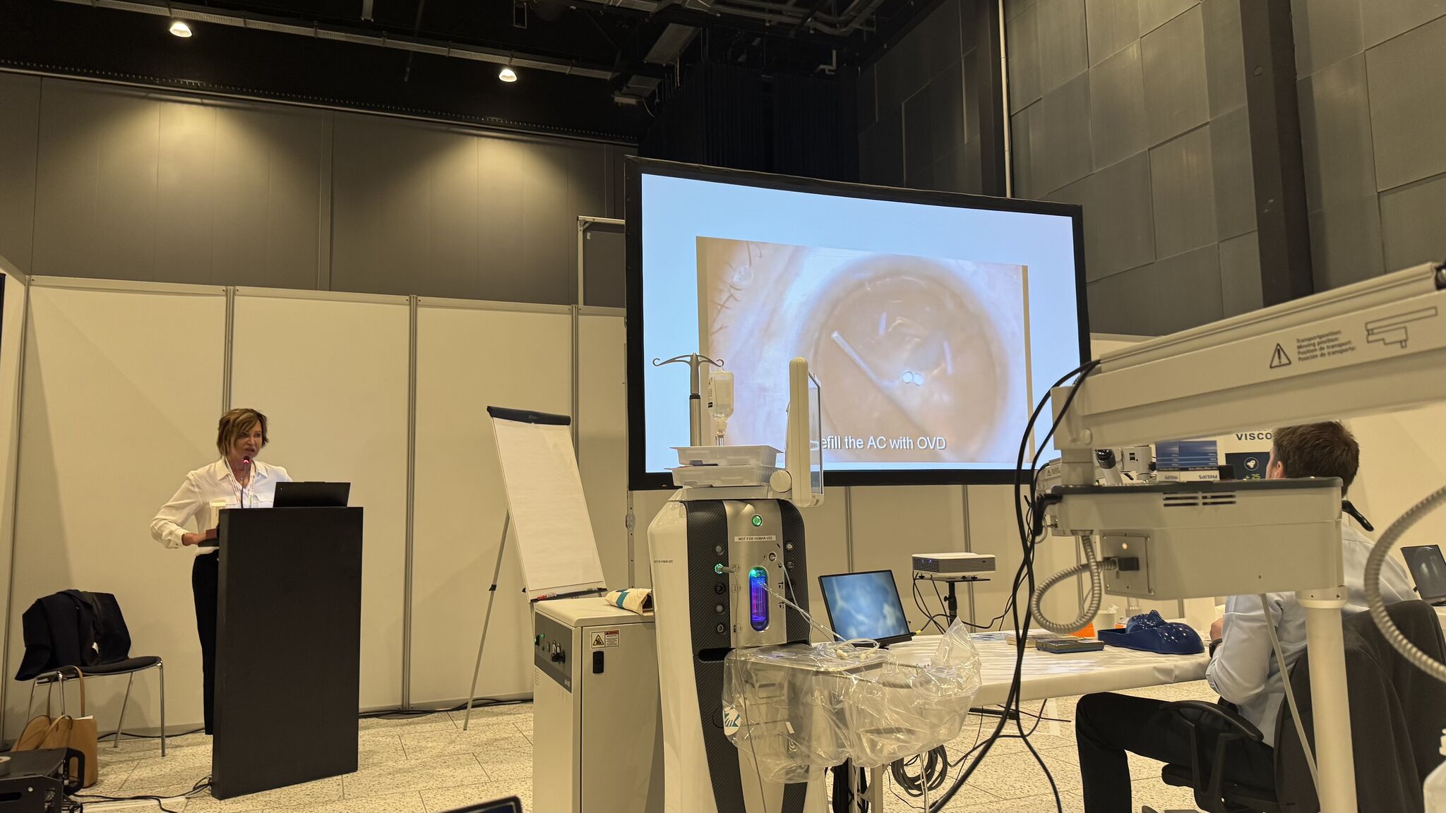 Dr. Magda Rau 2025 ESCRS Copenhagen Dr. Magda Rau 2025 ESCRS Copenhagen